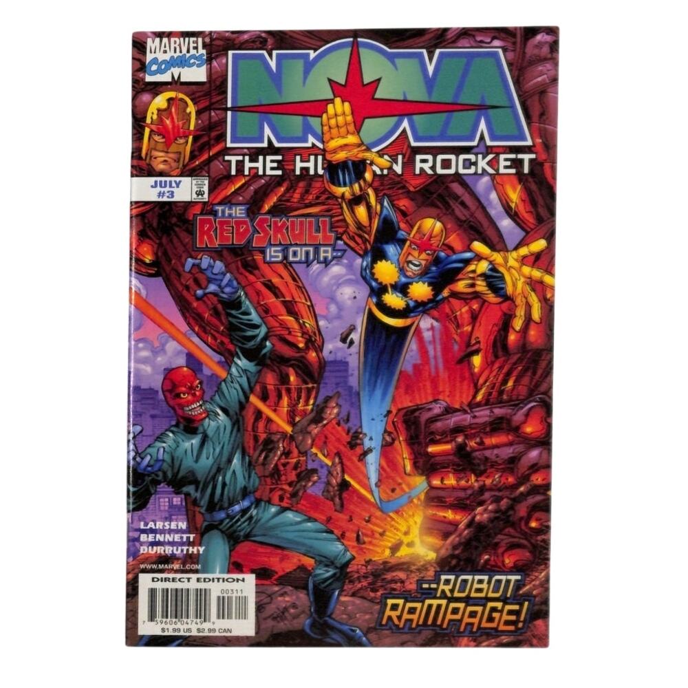 Nova # 3 - NM - Marvel  - 1999